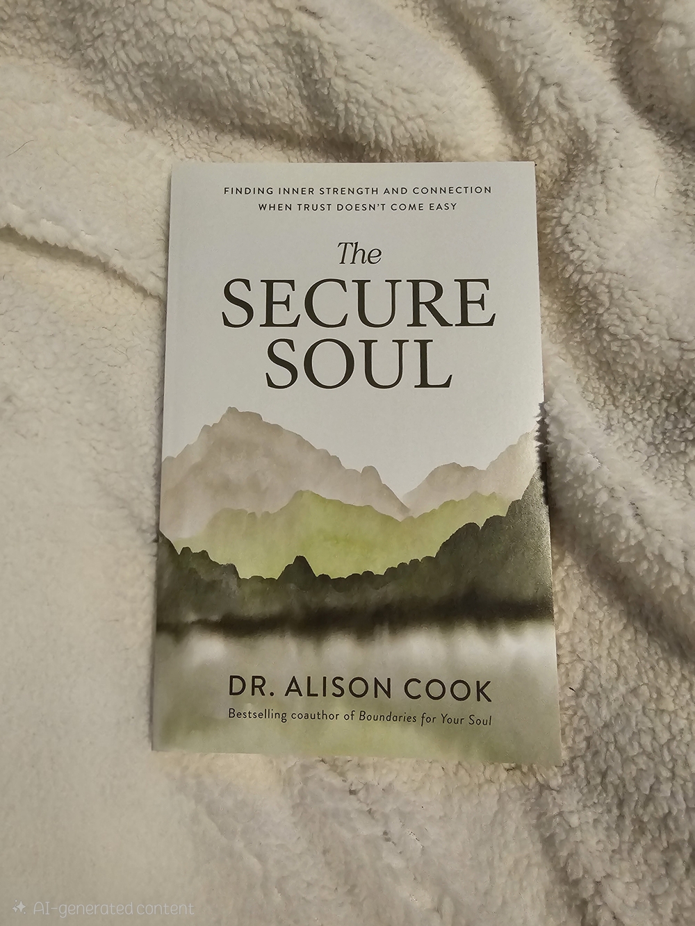 Brand New! The Secure Soul by Dr. Alison Cook (Paperback)